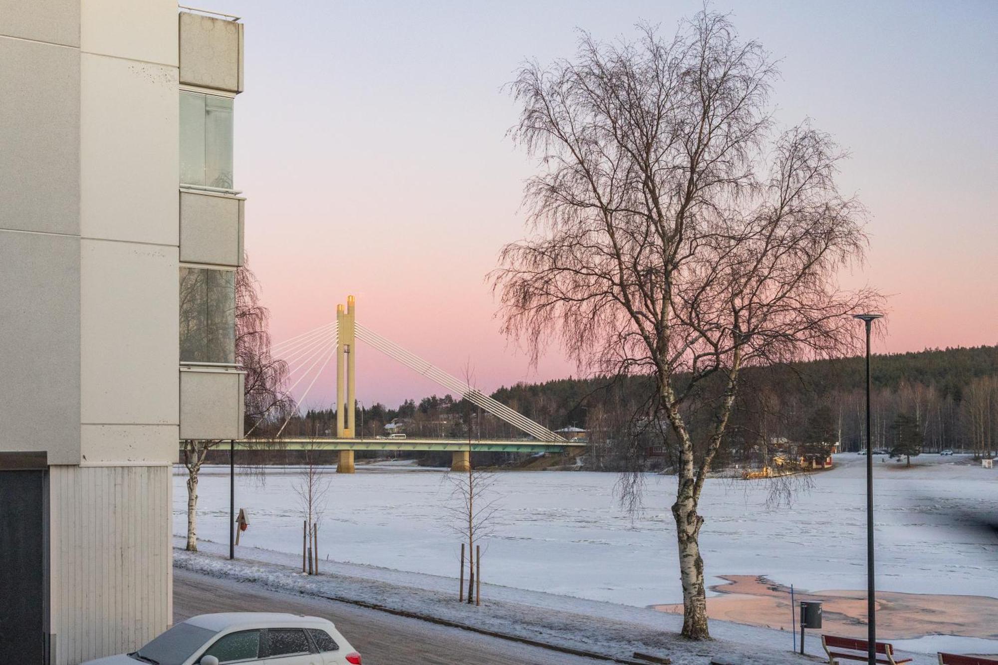 Northern Lights River Lejlighed Rovaniemi Eksteriør billede